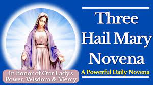 Three Hail Marys Novena 
